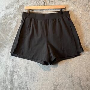 Lululemon Stretch Woven Relaxed Fit High Rise Shorts 4" Black Women’s